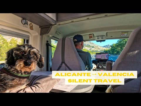 AP-7, A Scenic Journey from Alicante to Valencia[4k/60]