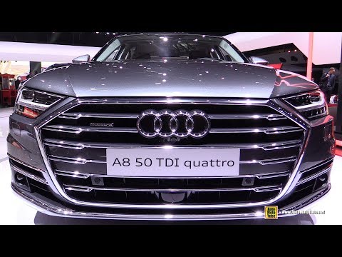 2018 Audi A8 50 TDI Quattro - Exterior and Interior Walkaround - 2018 Geneva Motor Show