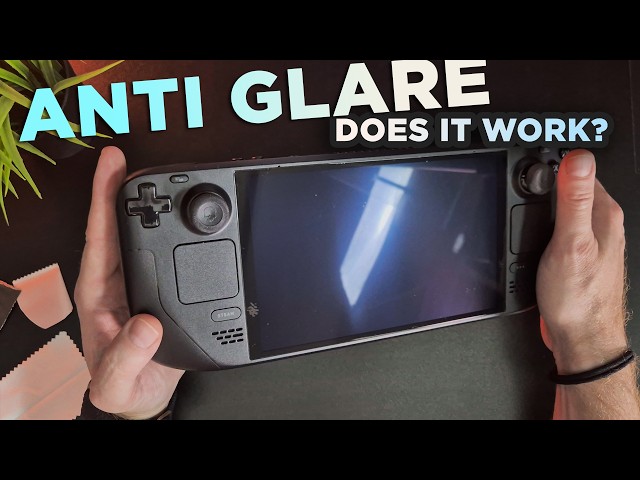 Vídeo relacionado con JSAUX Protector Pantalla Ultra HD para Steam Deck OLED/LCD, Pack de 2