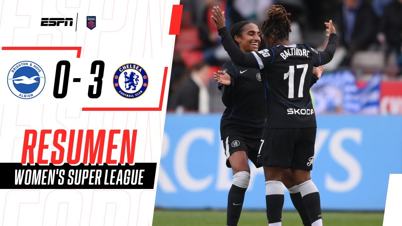 CHELSEA GOLEÓ DE VISITANTE Y NO LE PIERDE PISADA AL CITY | Brighton 0-3 Chelsea | RESUMEN