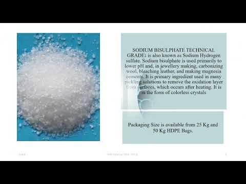 Sodium Bisulphate Technical Grade