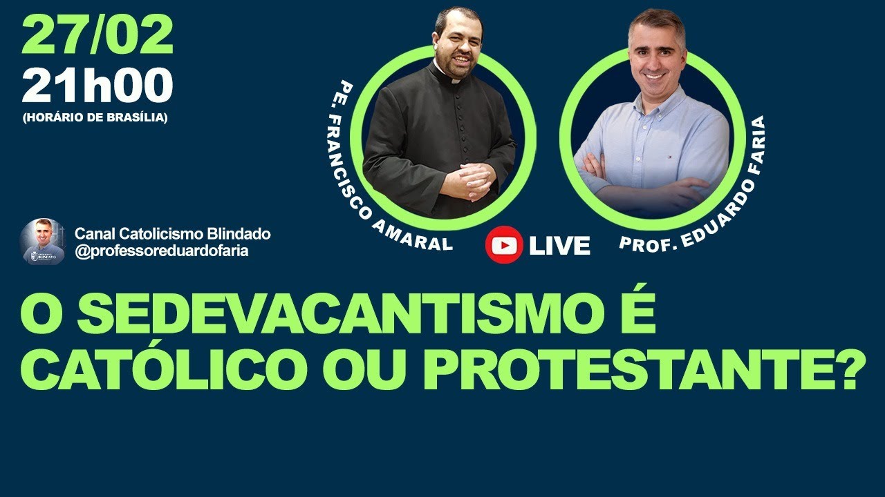 Sedevacantismo | Com o Padre Francisco Amaral | Reagindo a heresias - Ep. 40