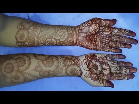 Cute mehendi design//mehendi design