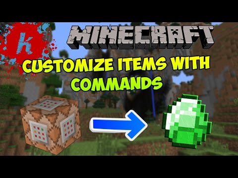 Krypsiis - Minecraft | Use /give command to get items with custom Names/Lore/Enchantments | [1.7]