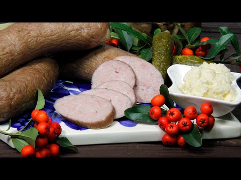 homemade sausage - wiener sausage