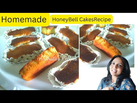 Honeybell Cakes Recipe|MAKE HONEY BELL CAKES AT HOME#honeybellcakesrecipe#homemade@akshatasrecipes