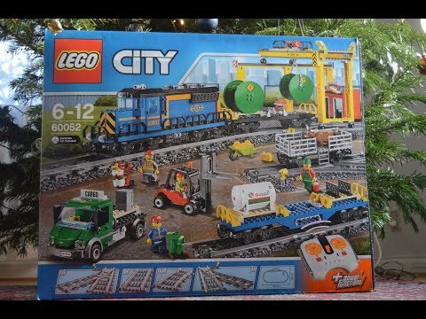 Lego 60052 Cargo Train, speed build + play testing