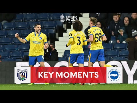 West Bromwich v Brighton and Hove Albion | Key Moments | Third Round | Emirates FA Cup 2021-22