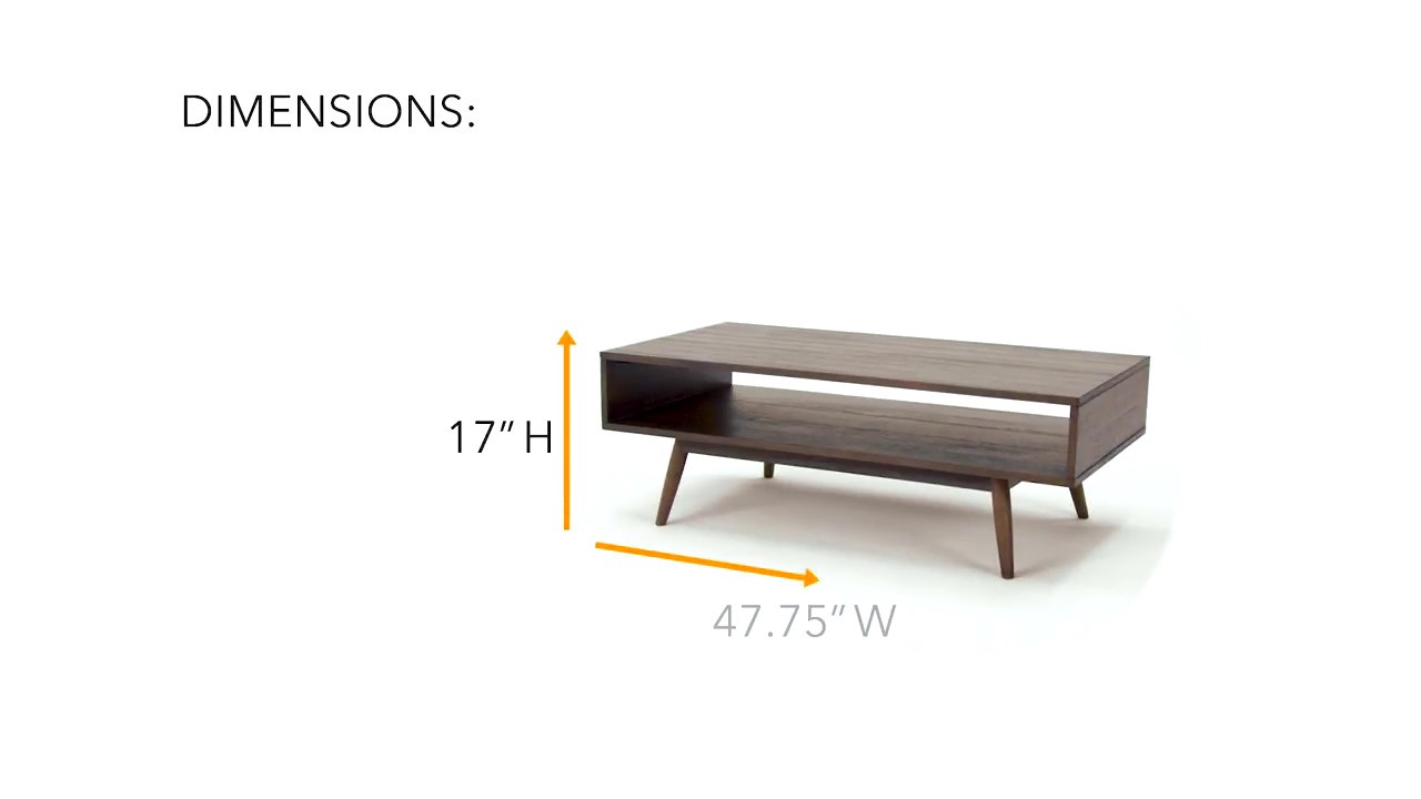 Kisper Dark Brown Rectangular Cocktail Table from Ashley Coleman