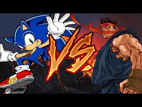 M.U.G.E.N Sonic vs Evil Ryu