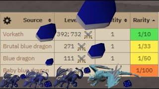 Scaly Blue Dragonhide OSRS ESP @OldSchoolRuneScape@OldSchoolRuneScape