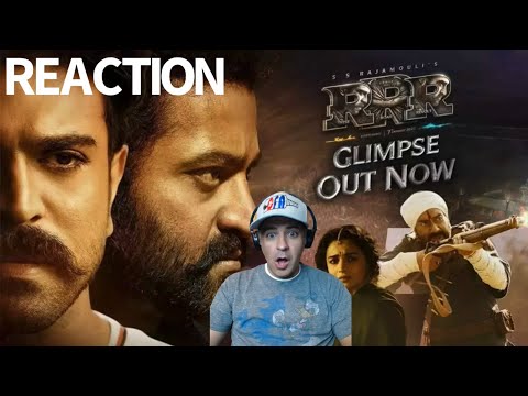 RRR - First Glimpse REACTION | NTR | Ram Charan | Ajay Devyn | Alia Bhatt | SS Rajamouli