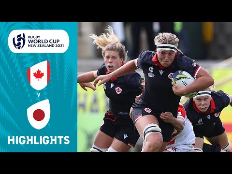 RWC2021 Match Highlights: Canada v Japan!