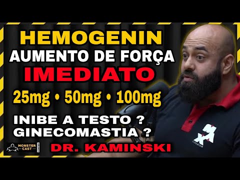 DOSE RESPOSTA COM HEMOGENIN E O GANHO DE FORÇA IMEDIATO ! | DR. KAMINSKI