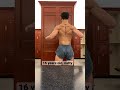 teen bodybuilder back double bicep at 13 days out
