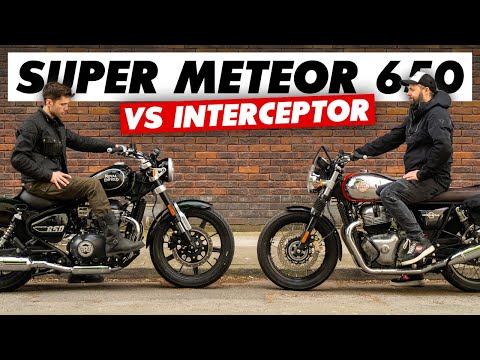 Royal Enfield Super Meteor vs Interceptor 650: Which Is Better?