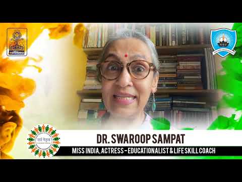Best Wishes By Dr.Swaroop Sampat (Miss India, Actress, Educationalist & Life Skill Coach.