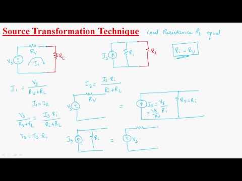 Source Transformation technique | Circuits Systems | Lec 19