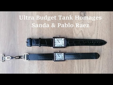 Ultra Budget Cartier Tank Homages From Sanda & Pablo Raez