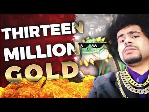 Viewer donates 13,000,000 Gold to streamer