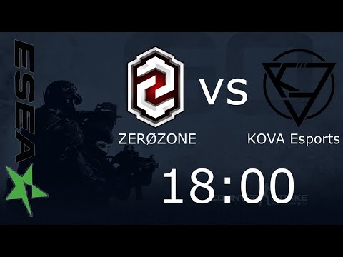 [RU] | ESEA Season 35: Advanced Division - Europe  | KOVA Esports vs ZERØZONE (BO1) 18:00 @Mihazzz