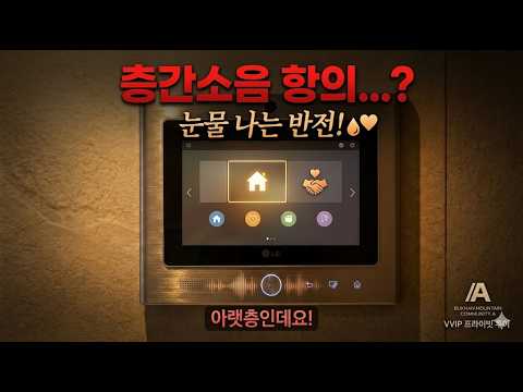 심장 덜컹거리는 아랫집의 호출📞 층간소음 항의인 줄 알았는데... 눈물 나는 반전 결말