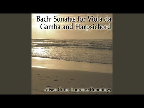 Sonata in G major, BWV 1027: Adagio