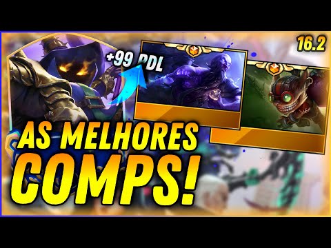 SUBA DE ELO COM ESSAS COMPOSIÇÕES NO NOVO PATCH 16.2 | Teamfight Tactics