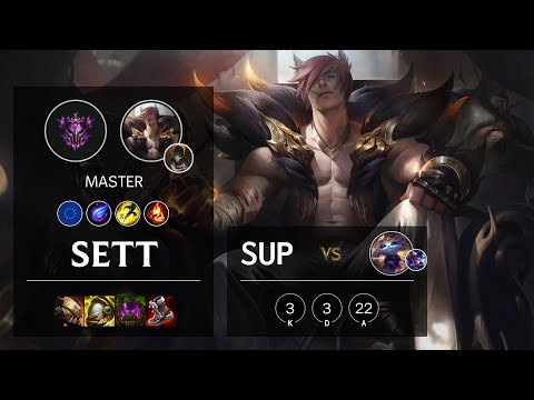 Sett Support vs Yuumi - EUW Master Patch 11.20
