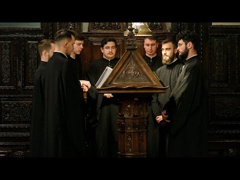 "Căzând Adam" - Stihiră Idiomelă, pl. gl. al II-lea. Membrii Corului Chivotul, Iași.