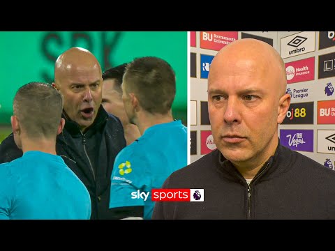 Arne Slot explains his anger at the officials as Liverpool lose 3-2 to Bournemouth in injury-time