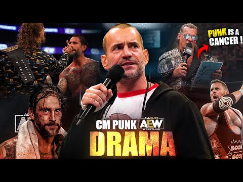 CM Punk's AEW Controversy Explained !