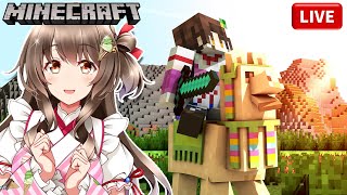 【マイクラ】氷の世界を探せ！長距離の旅で寺院や新しいバイオームを見つける！【Minecraft 生放送】