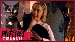 Kiernan Shipka Reveals Why Salem Doesn't Talk on Chilling Adventures of Sabrina | Witches Council