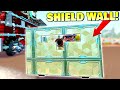 I Built A Mobile Shield Wall To Protect Against Tapebots! - Survival Nomad 30