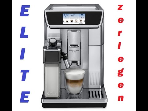 DeLonghi Promadonna Elite ECAM 650.75SM zerlegen Deckel abnehmen