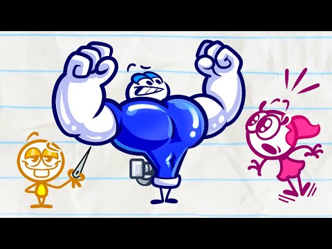 "Meat Fighter" | Pencilmation Cartoons!