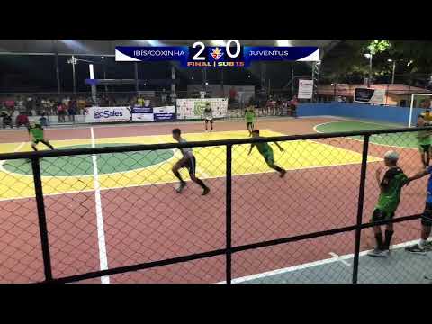 COPA RF DE FUTSAL 2023 - FINAL - SUB 15 - ÍBIS/COXINHA X JUVENTUS
