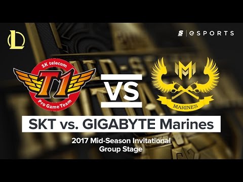 HIGHLIGHTS: SK Telecom T1 vs. GIGABYTE Marines (2017 MSI Group Stage)