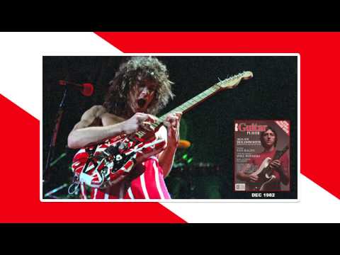 1982 Eddie Van Halen plays 