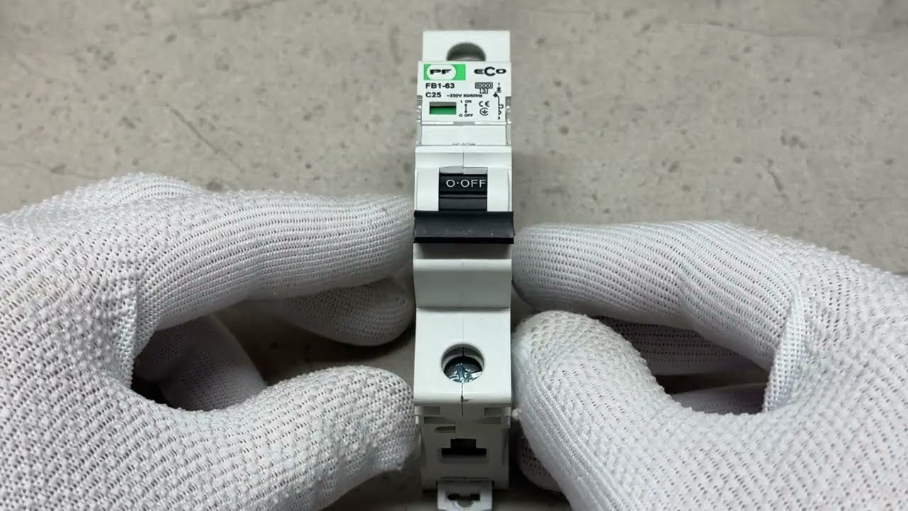 Автоматический выключатель ПРОМФАКТОР ECO FB1-63 1P C 25A 6кА FB1C1025