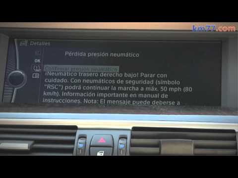 BMW Serie 5 2010. Control de presión de inflado