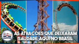 10 atrações INCRÍVEIS que PERDEMOS no Brasil | Hapfun