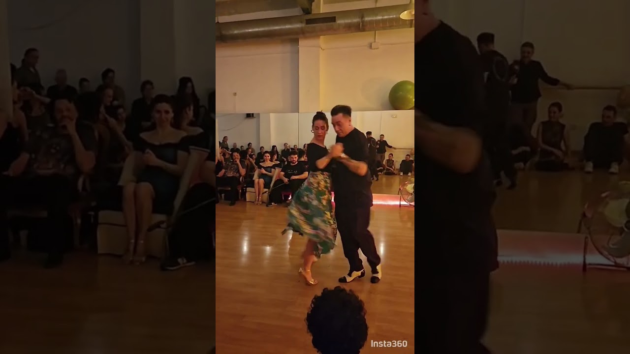 Mariano "Chicho" Frumboli y Juana Sepulveda - Barcelona 3rd February 2024 Exhibition after Stage