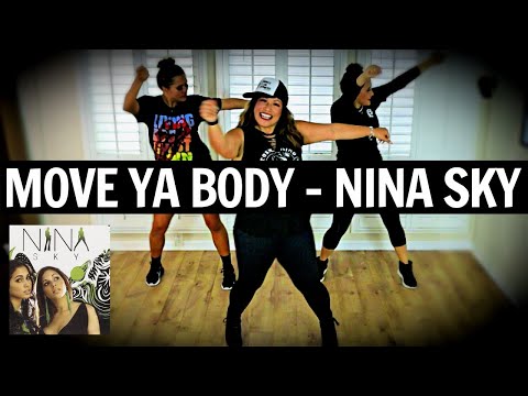MOVE YA BODY - NINA SKY ZUMBA EASY DANCE FITNESS TIKTOK MIXXEDFIT UJAM CHOREO