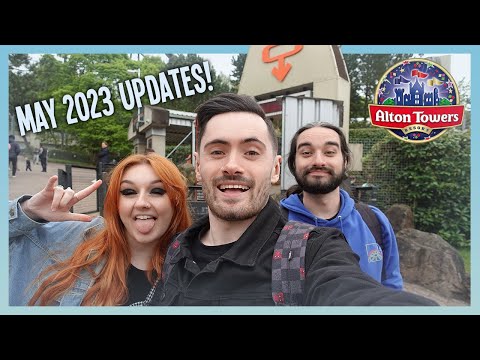Alton Towers Vlog | May 2023 Updates!