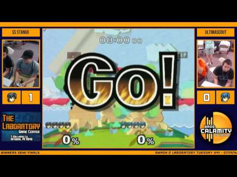 S@LT #41   SS  Stango Blk Marth vs UltimaScout Blu Marth   Winners Semi Finals   Melee Singles