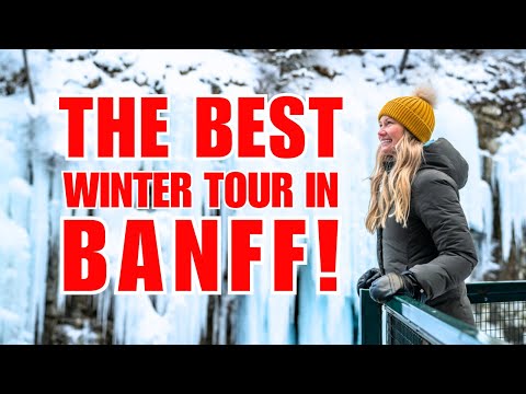 Winter in Banff: EPIC Johnston Canyon + Lake Louise Tour in Banff, Canada!