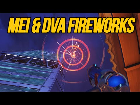 Mei & D.Va Make Fireworks