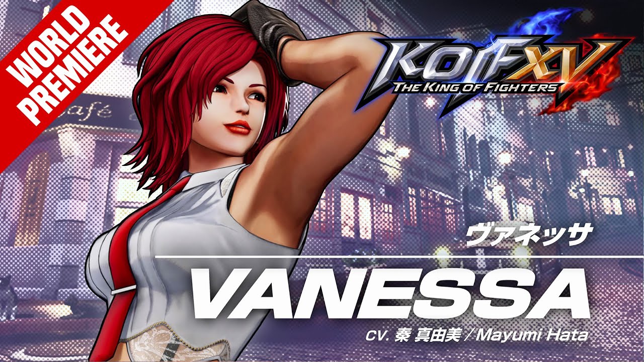 KOF XVď˝VANESSAď˝Trailer #23ăTEAM SECRET AGENTă